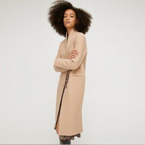 WILFRED By Aritzia Dujardin 100% Merino Wool Jacket in Cream Small Size